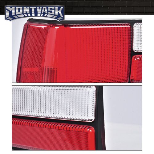 Fit for 87-93 ford mustang fox body lx style tail light taillamp lens left