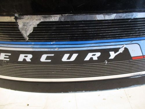 Mercury outboard top motor engine cowl cover merc 110 black 1970&#039;s