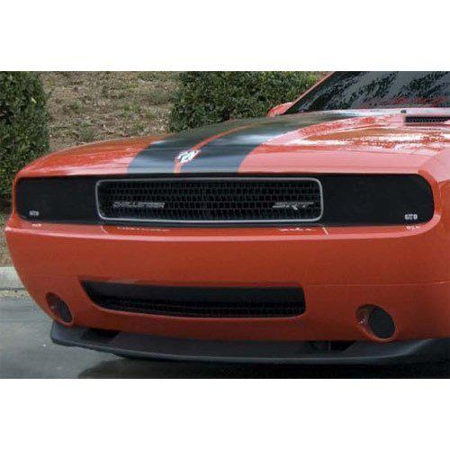 2008-12 dodge challenger gt styling fog light covers - smoke