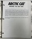 Arctic cat 2005 atv dealer folder models prices programs credits parts service