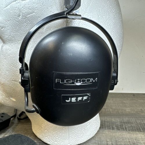 Flightcom aviation headset