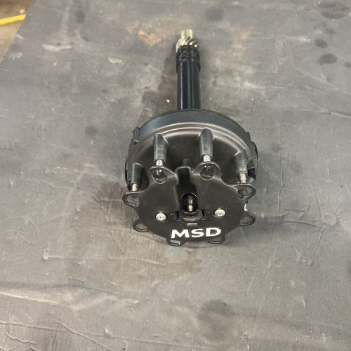 Msd crank trigger distributor p/n 846973 bbc / sbc black