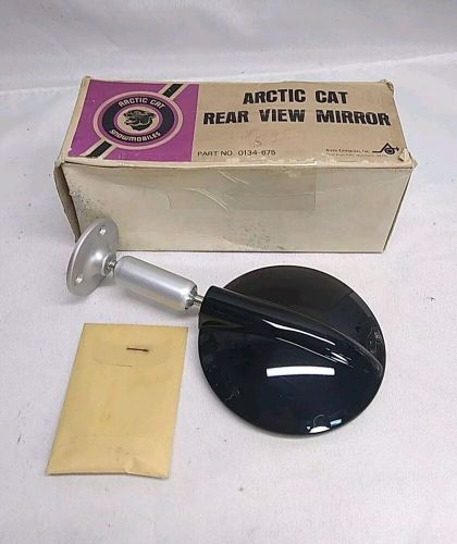 Vintage arctic cat 0134 675 snowmobile 70s rear view mirror nos puma panther ect