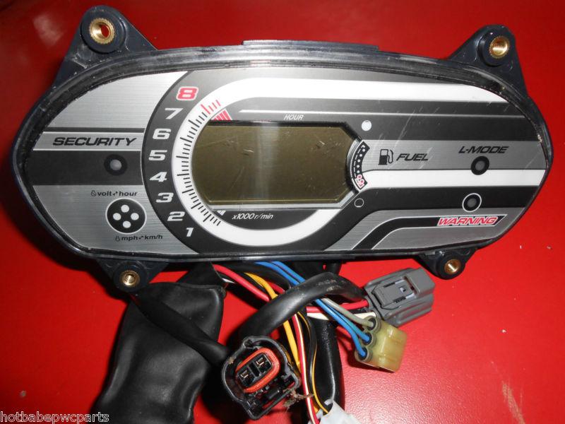 2012-2013 yamaha jet ski pwc vx cruiser/deluxe gauge meter assembly mfi 14 hours