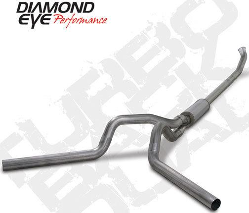 Diamond eye exhaust- 04-07 dodge 4" stainless-turbo back dual