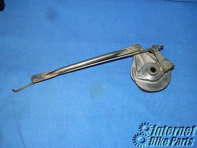 Honda 1975 honda xl100 rear brake panel & rod & linkage em