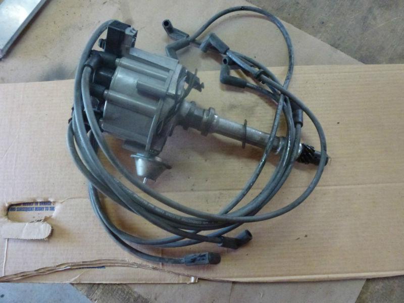 Chevrolet small block hei distributor complete with coil & spark plug wires 8mm 