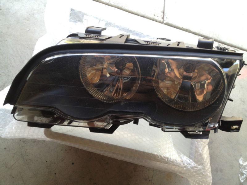 00 01 02 bmw e46 oem left headlight 330ci 323ci 325ci  headlamp great condition