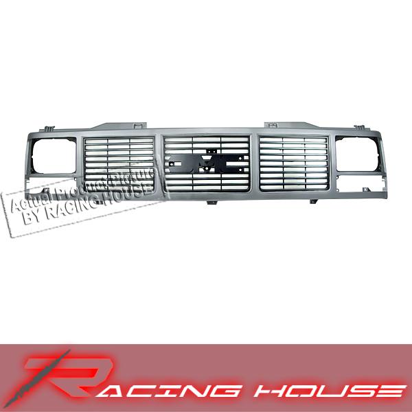 88-93 gmc c/k r/v pickup sealed beam front grille grill assembly replacement kit