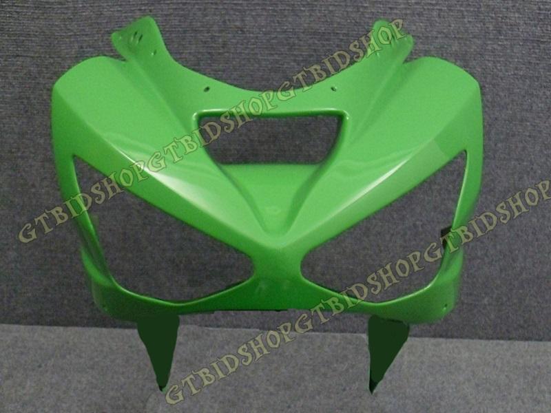 Universal nose fairing for kawasaki zx6r zx-6r 636 ninja ( 2003 - 2004 ) green