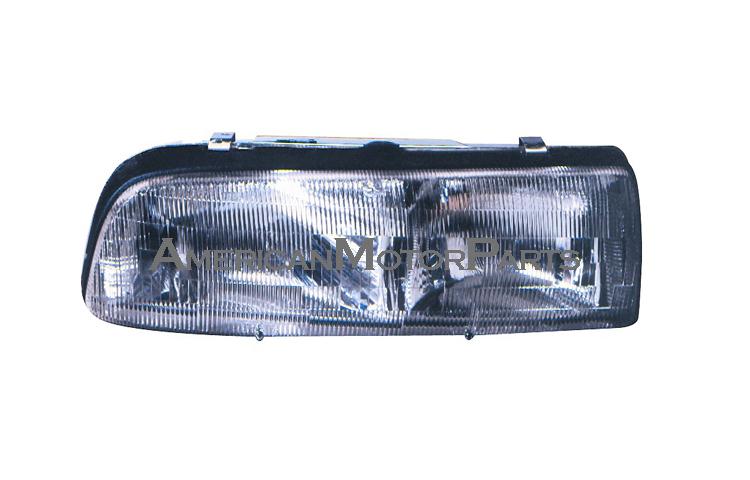 Right passenger side replacement headlight 93-96 buick regal 4dr fwd - 16523102