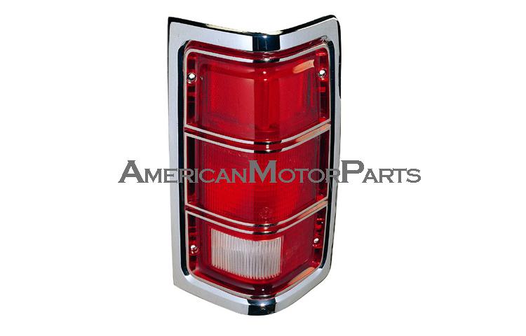 Passenger replacement chrome trim tail light 81-87 dodge ramcharger trailduster