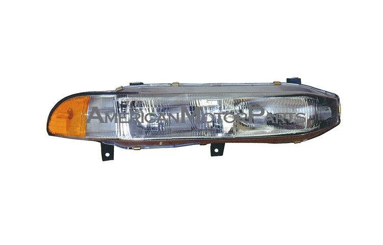 Right passenger side replacement headlight 94-96 mitsubishi galant - mr124296