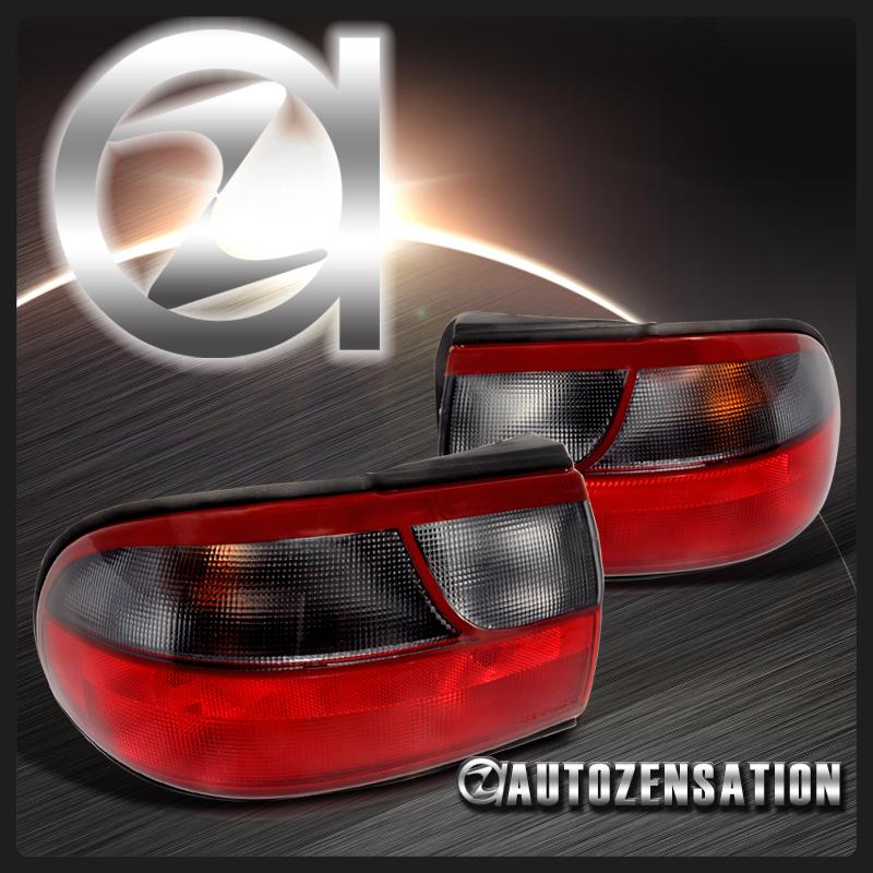 Depo 97-03 chevy malibu smoke red tail lights rear brake lamps