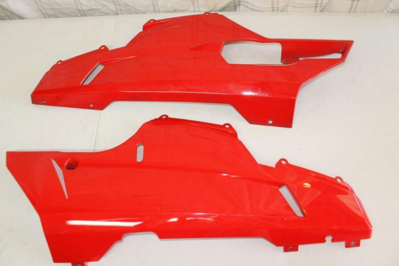 2007 848 1098 1198 stock oem right & left lower fairing fairings 07 08 09 10 11