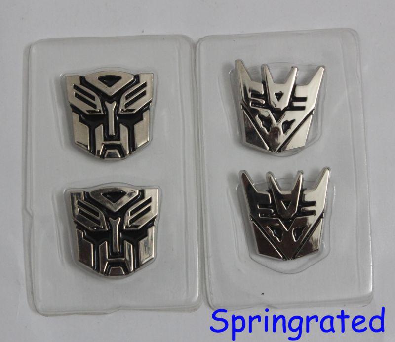 Genuine small car 3d metallic transformer autobots car 3m sticker decals