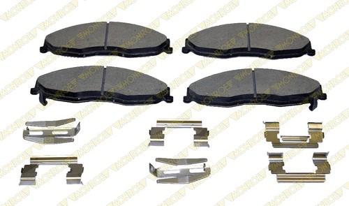 Monroe cx749 brake pad or shoe, front-monroe ceramics brake pad