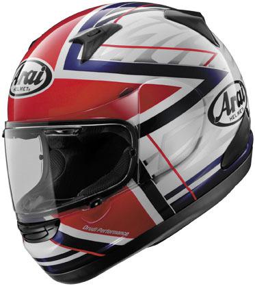 New arai signet-q full-face adult helmet, superstar red, 2xl/xxl