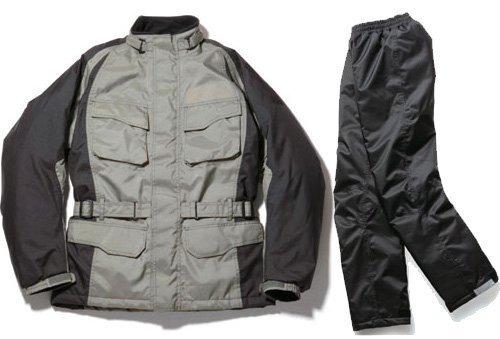 Honda multi-rider winter suit jacket and khaki pants set l 0syes-n35-al new rare