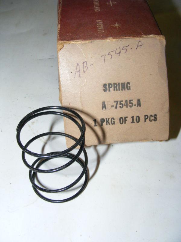 1952 53 54 55 56 57 ford clutch release equalizer spring nos ab-7545-a tbird