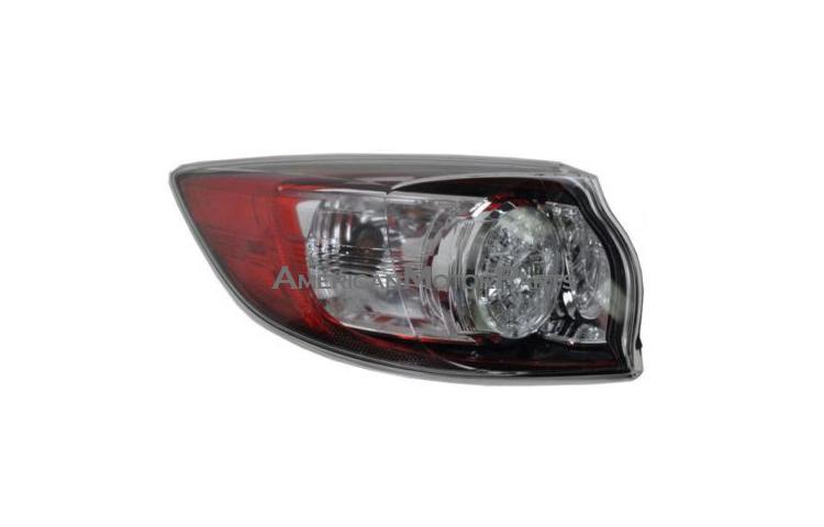 Depo driver & passenger side replacement tail lamp asy 10-11 mazda 3 (hatchback)