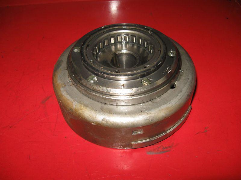 Yamaha yfm350 yfm 350 warrior stock oem flywheel with one way bearing 1990 2004 