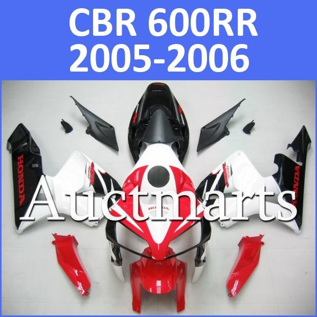 Fit honda 05 06 cbr600rr cbr 600 rr 2005 2006 fairing kit abs plastics b31 d13