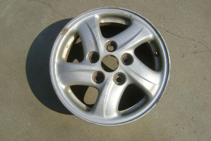 1997 97 mitsubishi eclipse factory aluminum wheel 1996 96 1995 95 1998 98