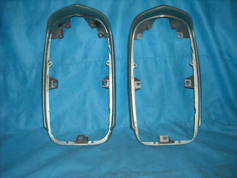 1966 pontiac bonneville catalina grand prix fender extensions headlight bezels