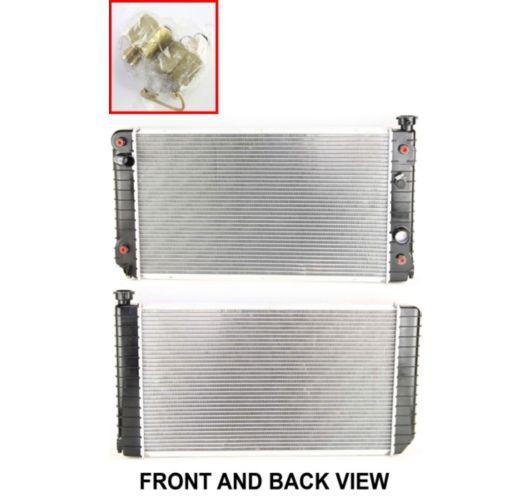 88-93 s10 blazer cooling radiator 4.3 v6 auto 91-94 jimmy bravada sonoma w/o eoc