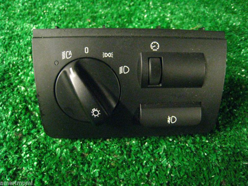 2006 bmw e53 x5 dash auto headlight light switch w/fog