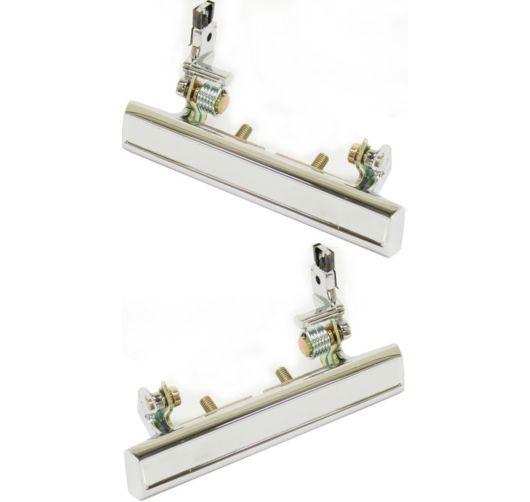 New chrome outside exterior door handle pair / for 1970-81 camaro & firebird