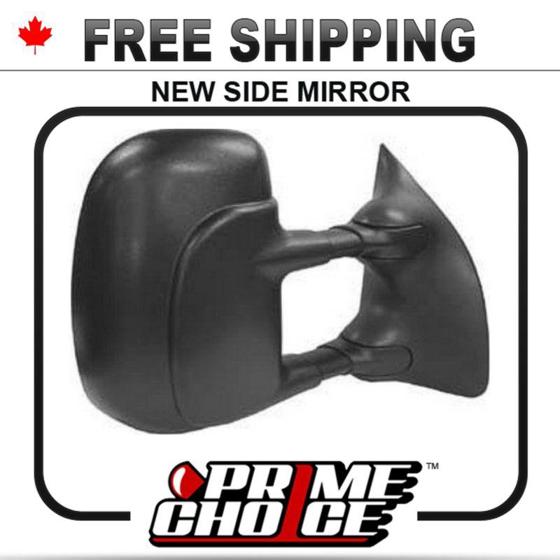 New power manual folding black towing passengers side mirror for ford excursion