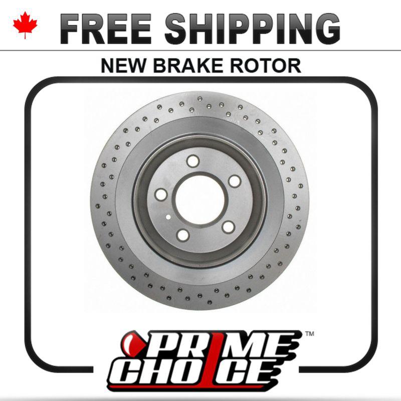 1 premium new disc brake rotor for rear fits left driver & right passenger side