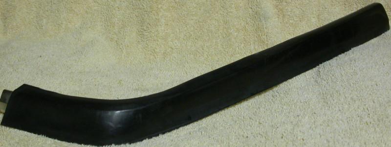 1983 volvo 240 turbo 244 245 left front sedan black bumper trim molding piece