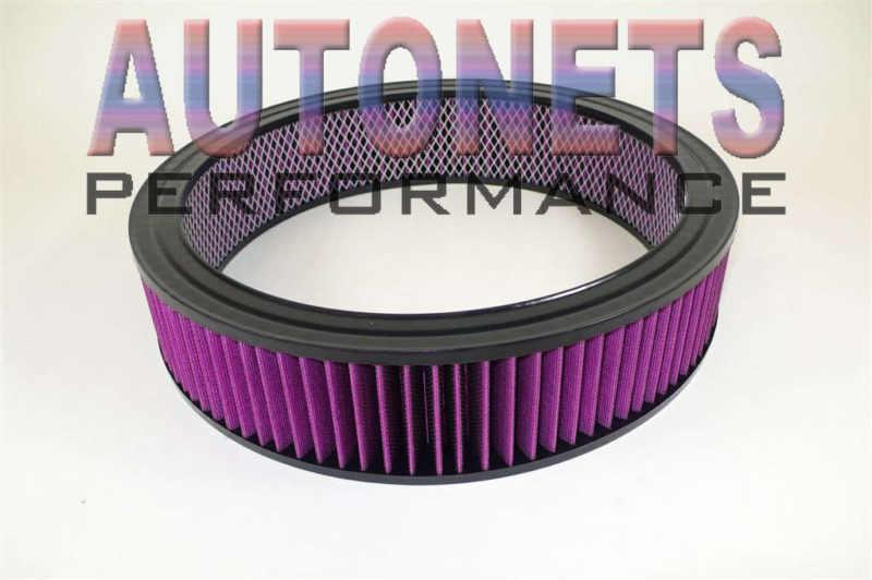 10" x 2" round air cleaner washable filter reusable street hot rat rod element