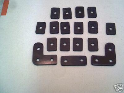 1936,1937,1938,1939 chevrolet,chevy,gmc truck pad set