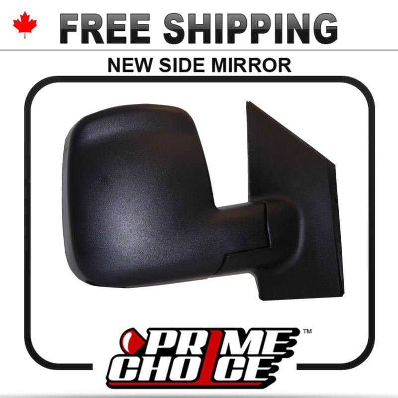 New manual passenger side view mirror for chevy express vans right door rh