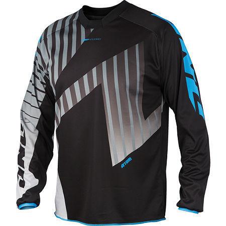 One industries atom carbon  jersey large fox shift thor fly troy lee 