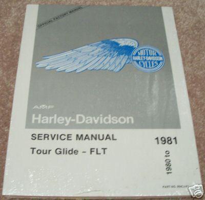 Amf harley davidson shovelhead service manual 80-81 (45