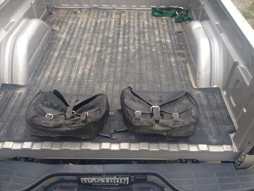 Harley fxrs saddlebags fxr convertible bags no reserve!!!