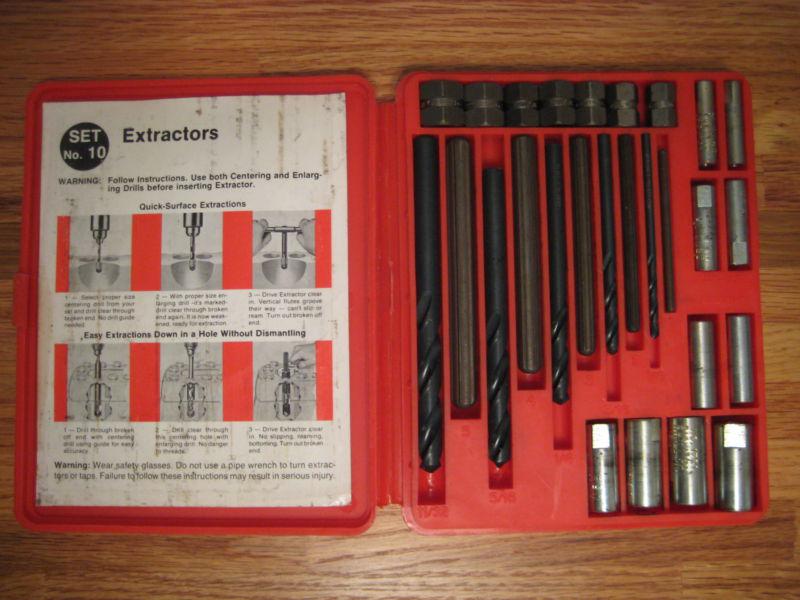 Mac se10 se 10 screw extractor set