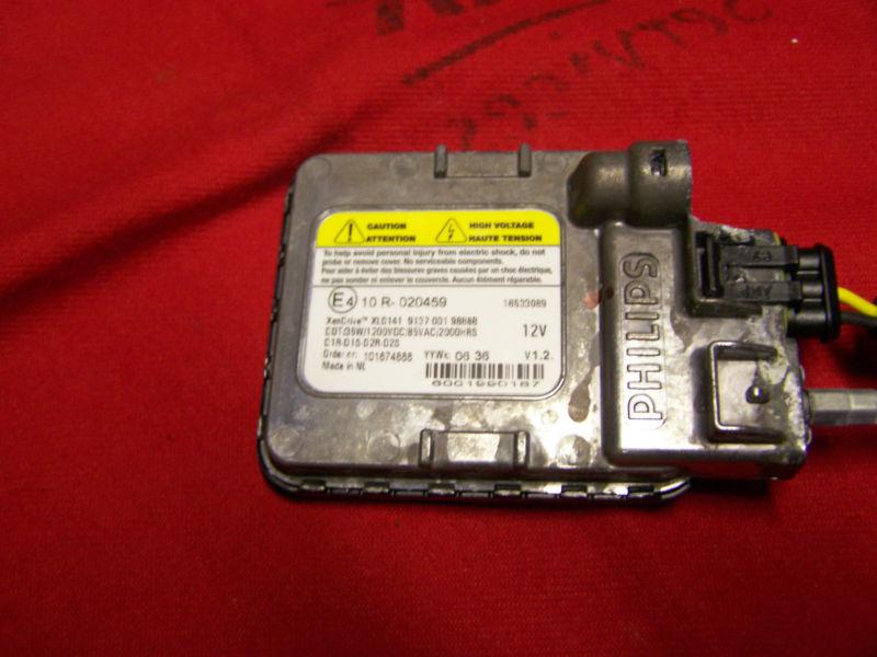 Used / tested, oem / gm, cadillac sts, xenon / hid, ballast / module