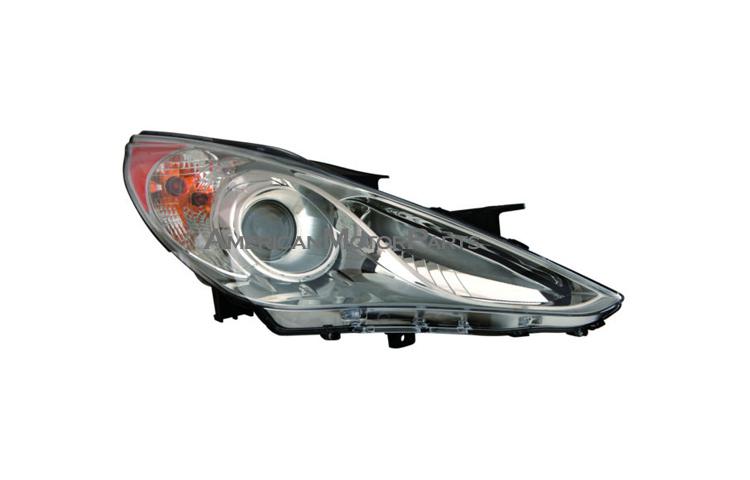 Right side replacement head lamp asy 11-12 fit hyundai sonata 921023q100