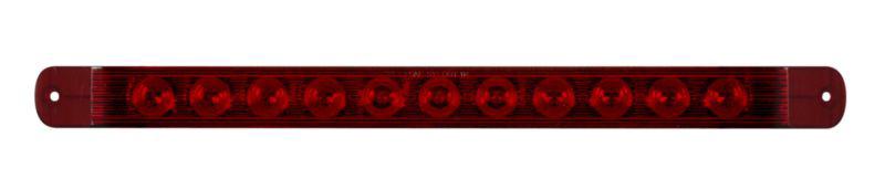 Red streamline led stop tail turn light / third brake - 11 diodes - free ship