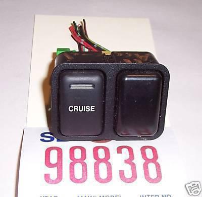 Honda 91 accord cruise control on/off switch blk 1991