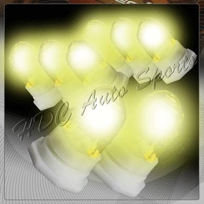 160w 8 hid yellow bulbs hide-a-way emergency hazard warning strobe light system