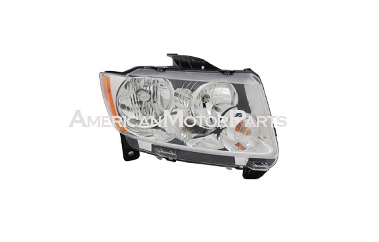 11-11 jeep compass replacement headlight right 68088868aa