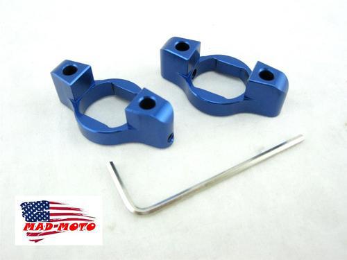 Mad moto 18x14 preload adjuster triumph daytona speed triple tt600 blue color