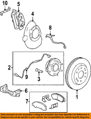 Gm oem 22829661 brake line